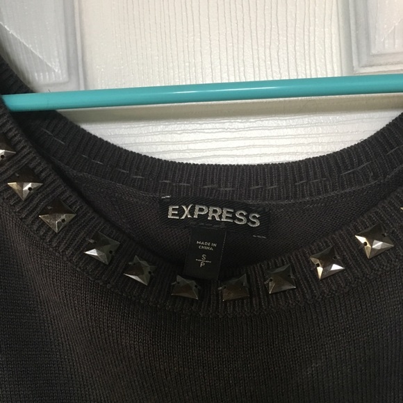 Express charcoal grey sweater - Picture 4 of 6